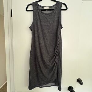 Treasure & Bond Charcoal Sleeveless Dress